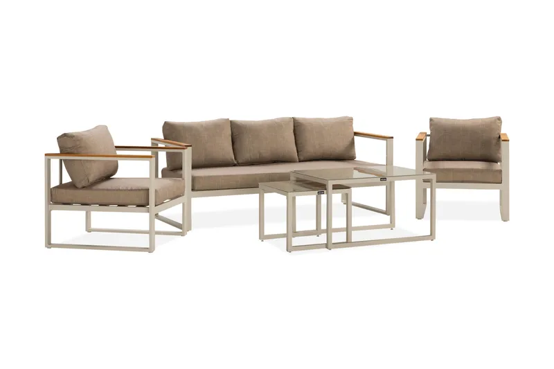 Aspvik Sofa Gruppe 5-sæder - Havemøbler - Loungemøbler - Sofagrupper udendørs