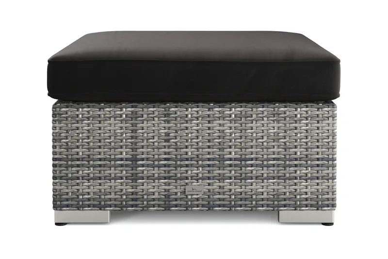 Bahamas Divanmodul – Loungebord Udendørs 75x75 cm til Sofaer - Grå - Havemøbler - Loungemøbler - Moduler