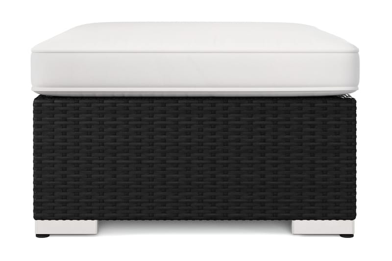 Bahamas Divanmodul – Loungebord Udendørs 75x75 cm til Sofaer - Sort - Havemøbler - Loungemøbler - Moduler