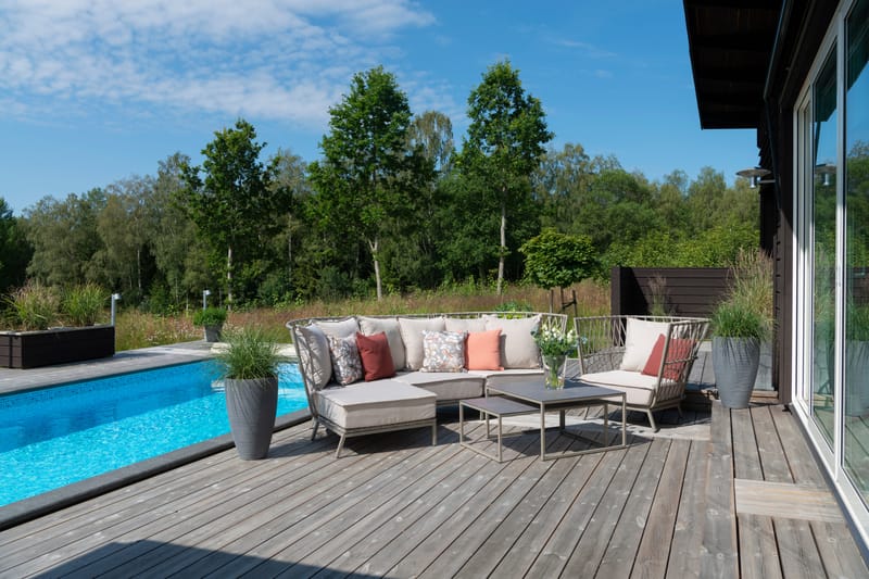 Divan Hillerstorp Jet Set - Beige - Havemøbler - Loungemøbler - Moduler