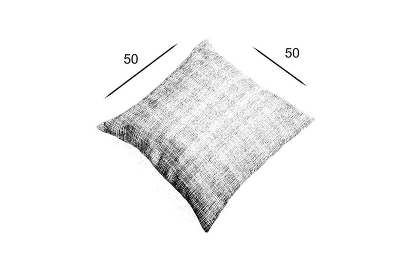 Foderal Fritab 50x50 cm til puder - Diagonal blå - Havemøbler - Loungemøbler - Betrækpakker loungemøbler