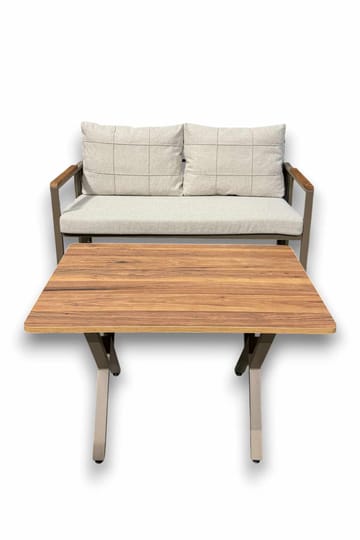 Garden Lounge Set Atelier Del Sofa Beige - Havemøbler - Loungemøbler - Sofagrupper udendørs