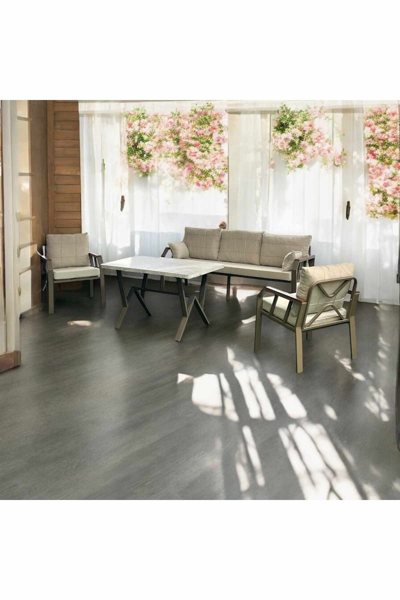Garden Lounge Set Atelier Del Sofa Beige - Havemøbler - Loungemøbler - Sofagrupper udendørs