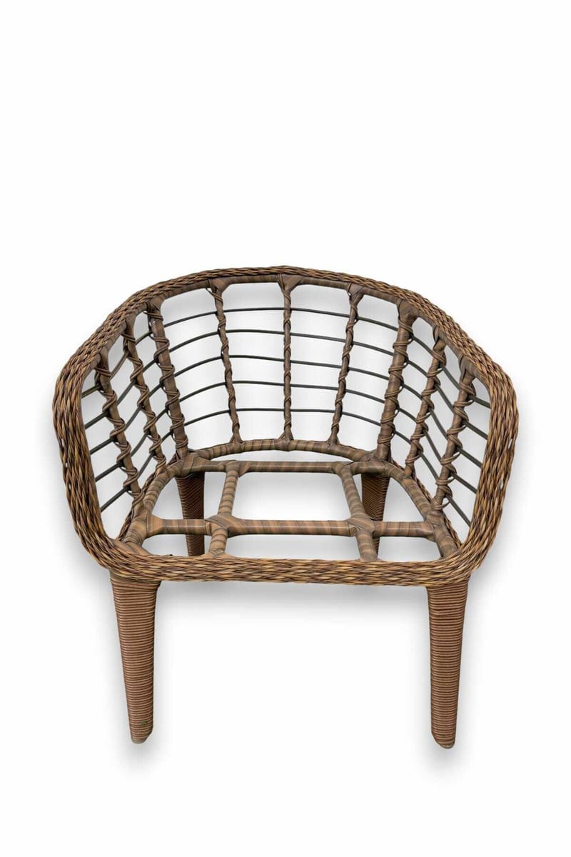 Garden Lounge Set Atelier Del Sofa Brun creme - Havemøbler - Loungemøbler - Sofagrupper udendørs