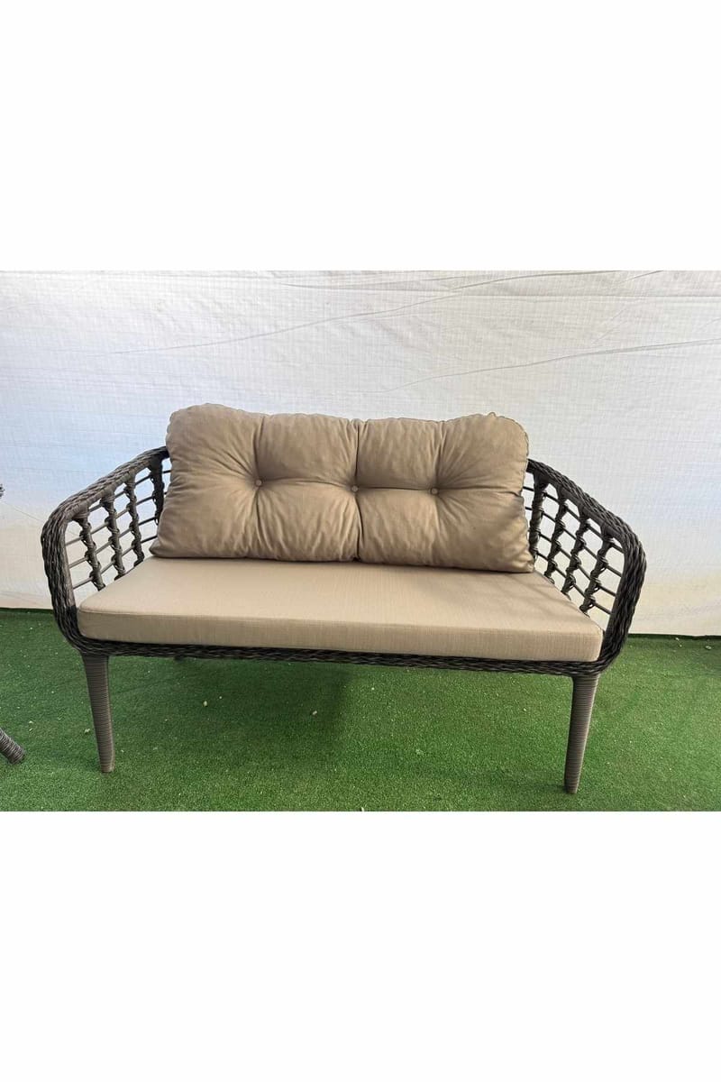 Garden Lounge Set Atelier Del Sofa Grå - Havemøbler - Loungemøbler - Sofagrupper udendørs