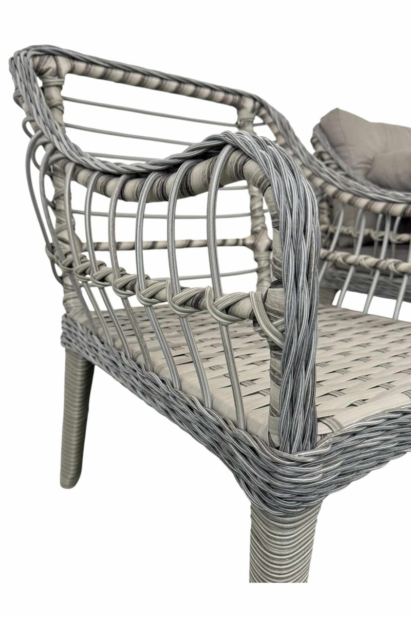 Garden Lounge Set Atelier Del Sofa Grå - Havemøbler - Loungemøbler - Sofagrupper udendørs