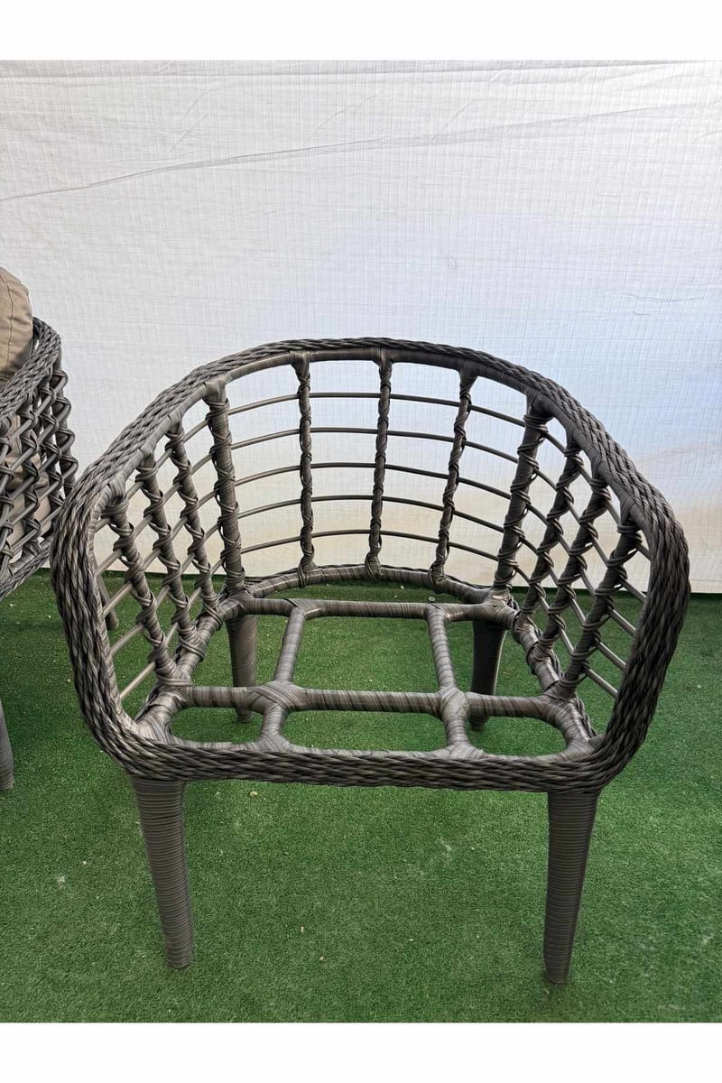Garden Lounge Set Atelier Del Sofa Grå - Havemøbler - Loungemøbler - Sofagrupper udendørs
