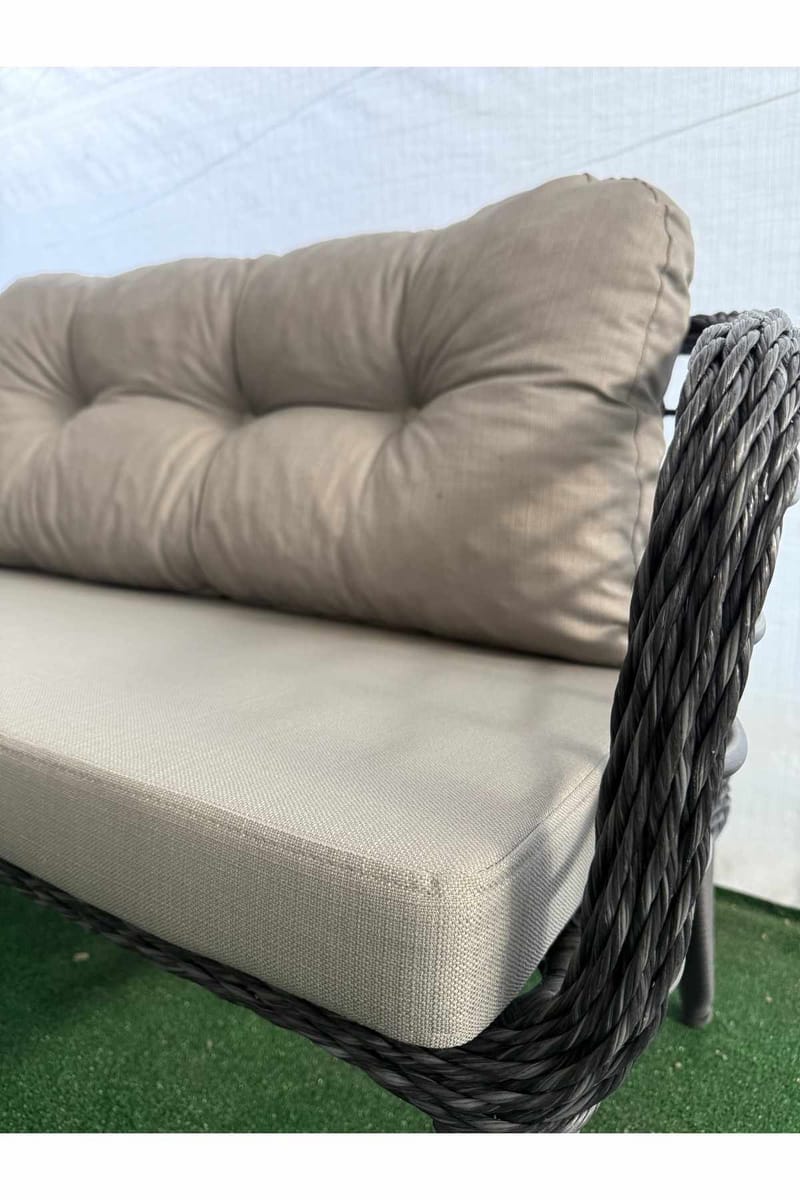 Garden Lounge Set Atelier Del Sofa Grå - Havemøbler - Loungemøbler - Sofagrupper udendørs