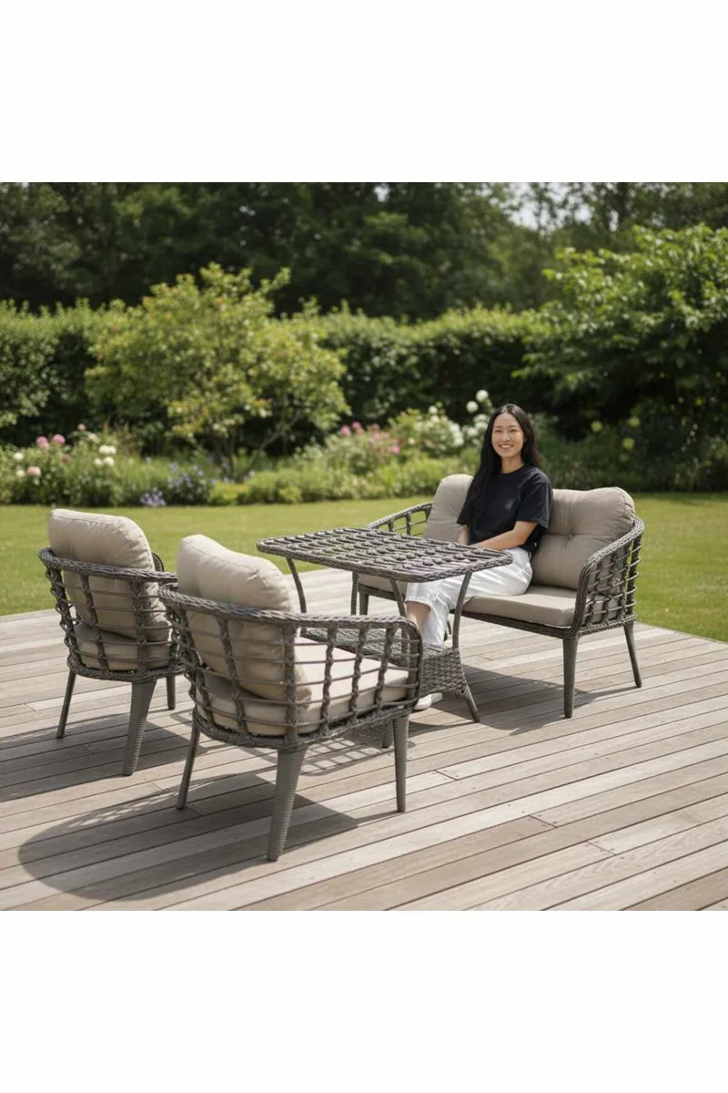 Garden Lounge Set Atelier Del Sofa Grå, undefined
