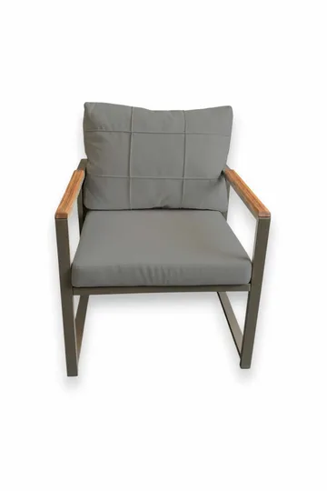 Garden Lounge Set Atelier Del Sofa Grå - Havemøbler - Loungemøbler - Sofagrupper udendørs