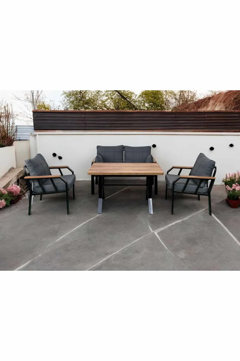 Garden Lounge Set Atelier Del Sofa Mørkeblå - Havemøbler - Loungemøbler - Sofagrupper udendørs