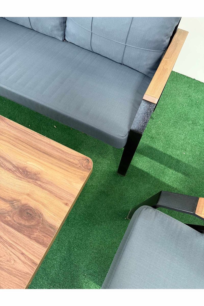 Garden Lounge Set Atelier Del Sofa Mørkeblå - Havemøbler - Loungemøbler - Sofagrupper udendørs
