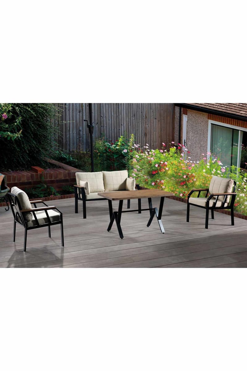 Garden Lounge Set Atelier Del Sofa Mink - Havemøbler - Loungemøbler - Sofagrupper udendørs