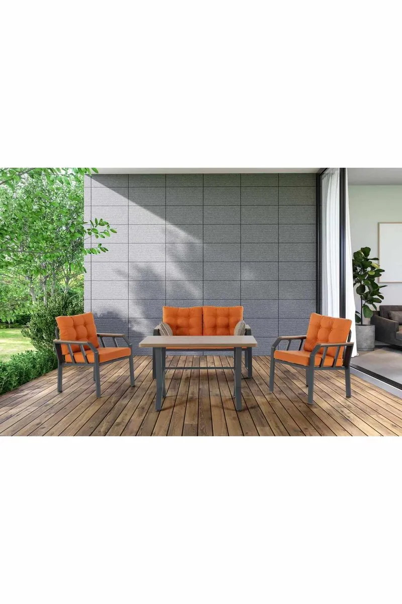 Garden Lounge Set Atelier Del Sofa Orange, undefined