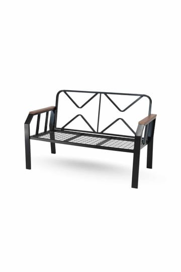 Garden Lounge Set Atelier Del Sofa Sort hvid - Havemøbler - Loungemøbler - Sofagrupper udendørs