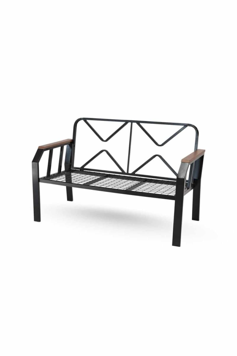 Garden Lounge Set Atelier Del Sofa Sort hvid - Havemøbler - Loungemøbler - Sofagrupper udendørs