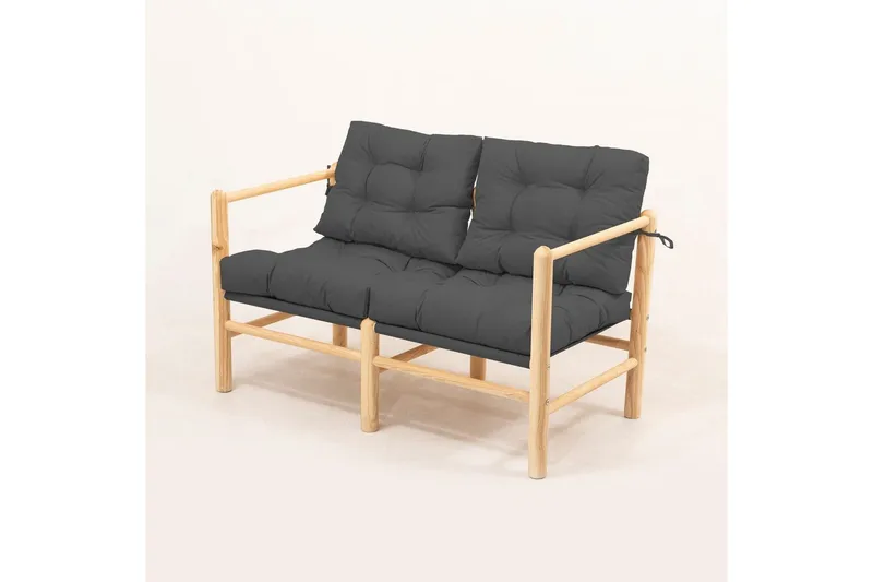 Have 2-personers Sofa Hue Antracit, Antracit