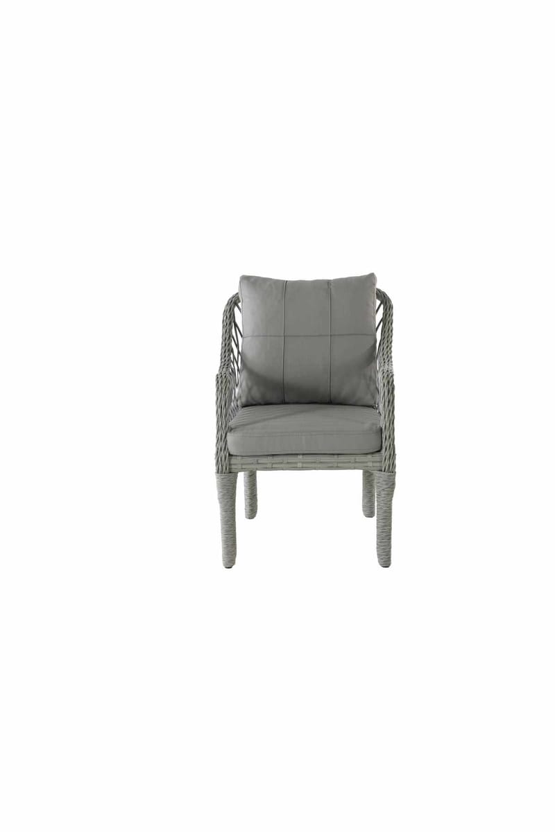 Haveloungesæt Atelier Del Sofa Hisar 3+1+1 (170 x 78 x 56 cm) Lysegrå - Lysegrå - Havemøbler - Loungemøbler - Sofagrupper udendørs