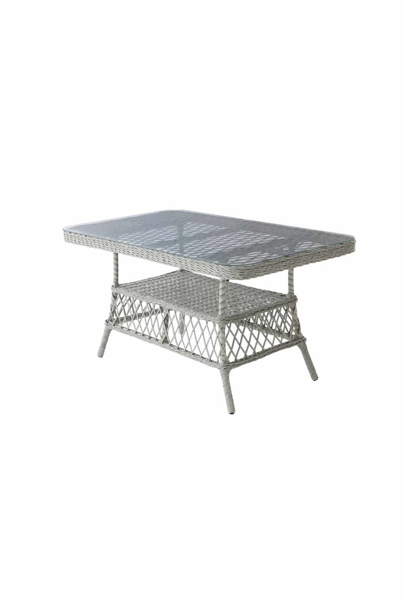 Haveloungesæt Atelier Del Sofa Hisar 3+1+1 (170 x 78 x 56 cm) Lysegrå - Lysegrå - Havemøbler - Loungemøbler - Sofagrupper udendørs