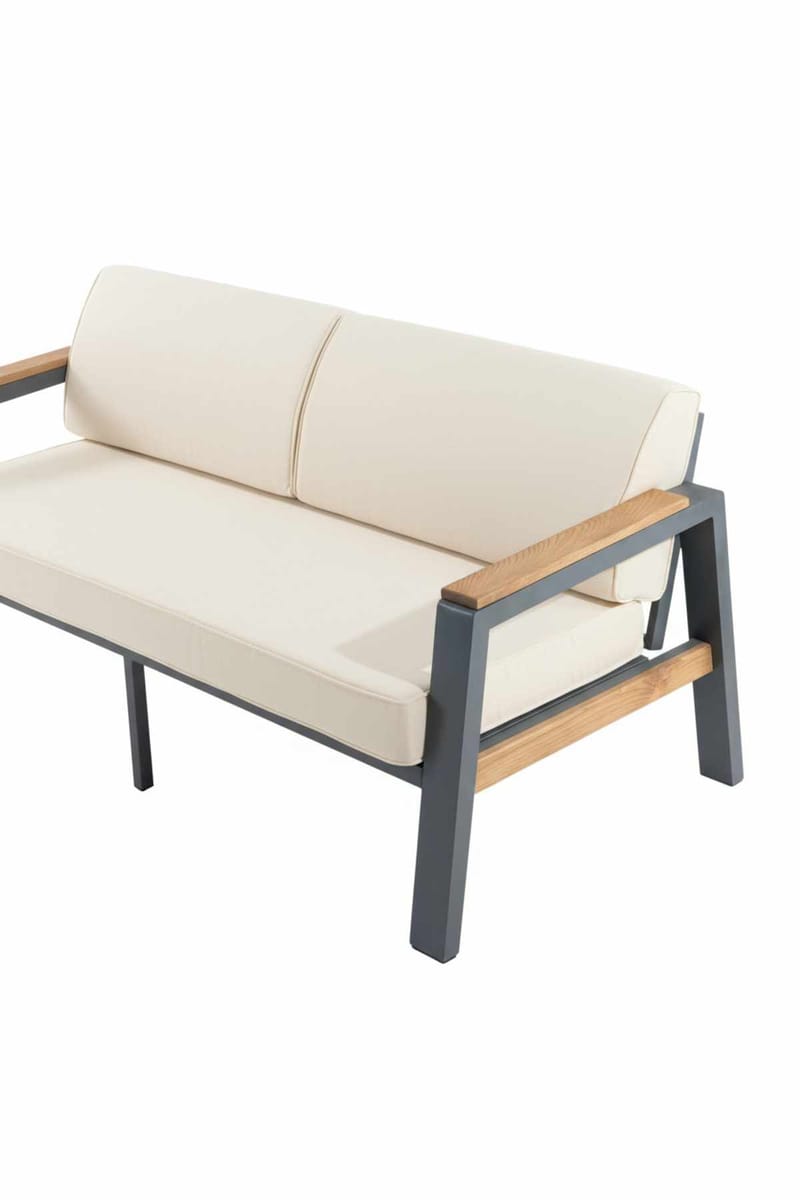 Haveloungesæt Atelier Del Sofa Leo 3+1+1+2 (170 x 78 x 63 cm) Beige - Havemøbler - Loungemøbler - Sofagrupper udendørs