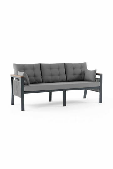 Haveloungesæt Atelier Del Sofa Lilyum 3+1+1+2 (170 x 78 x 60 cm) Grå - Havemøbler - Loungemøbler - Sofagrupper udendørs