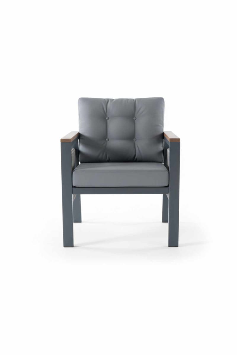 Haveloungesæt Atelier Del Sofa Lilyum 3+1+1+2 (170 x 78 x 60 cm) Grå - Havemøbler - Loungemøbler - Sofagrupper udendørs