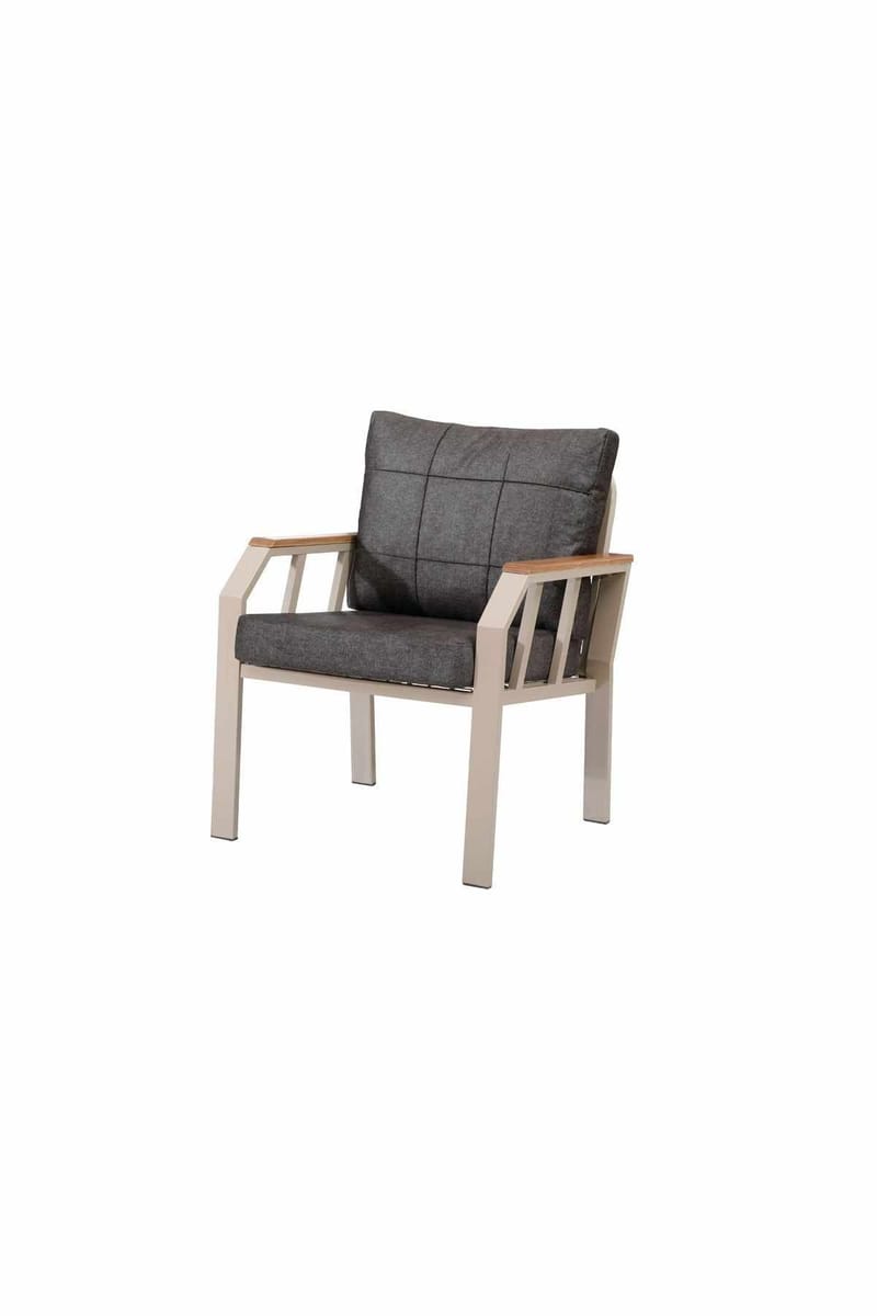 Haveloungesæt Atelier Del Sofa Nergiz 3+1+1 (200 x 78 x 58 cm) Brun - Havemøbler - Loungemøbler - Sofagrupper udendørs