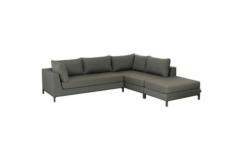 Haveloungesæt Sicilien - Grøn, Højre - Havemøbler - Loungemøbler - Loungesofaer
