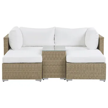 Havemøbelgruppe Noto - Off-White - Havemøbler - Loungemøbler - Sofagrupper udendørs
