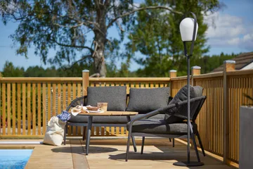 Hillerstorp Ekeryd Udendørssofa Antracitgrå - Havemøbler - Loungemøbler - Loungesofaer