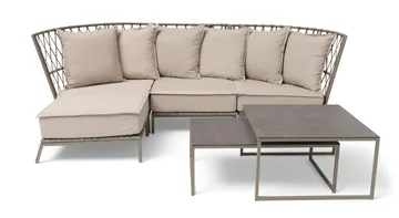 Hillerstorp Jet Set Divan - Beige - Havemøbler - Loungemøbler - Moduler