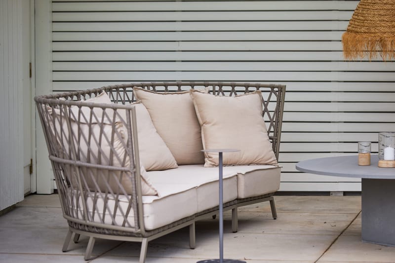 Hillerstorp Jet Set Loungesofa 3-personers - Beige - Havemøbler - Loungemøbler - Loungesofaer