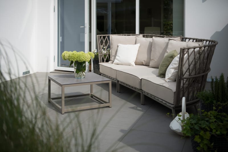 Hillerstorp Jet Set Loungesofa 3-personers - Beige - Havemøbler - Loungemøbler - Loungesofaer