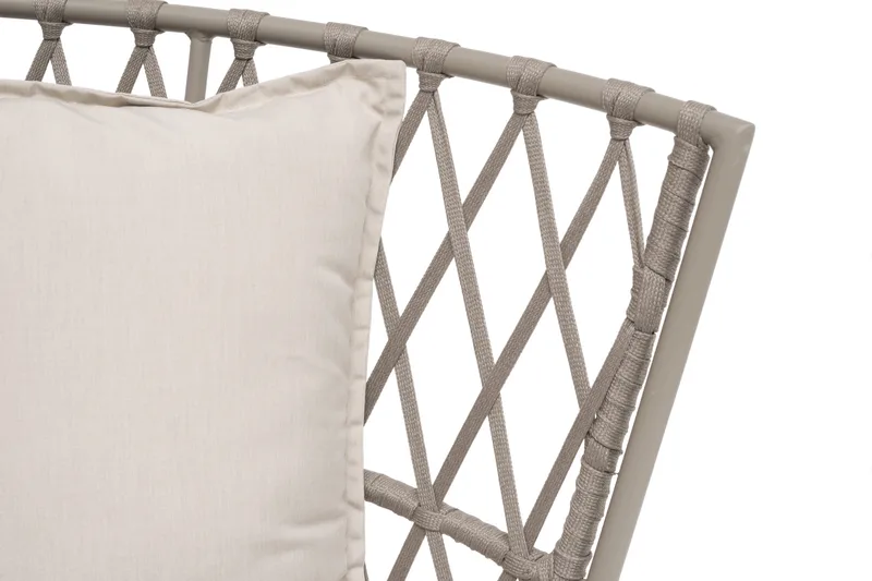 Hillerstorp Jet Set Loungesofa 3-personers - Beige - Havemøbler - Loungemøbler - Loungesofaer