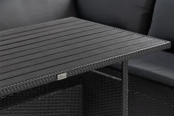 James Light Sofagruppe 5-personers - Sort - Havemøbler - Loungemøbler - Sofagrupper udendørs