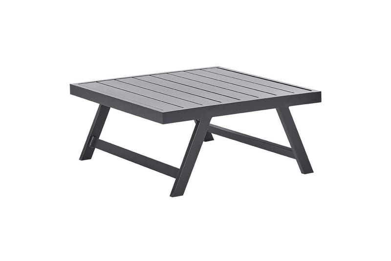 Loungegrupp Beliani Coccorino Grey||Black - Havemøbler - Loungemøbler - Sofagrupper udendørs