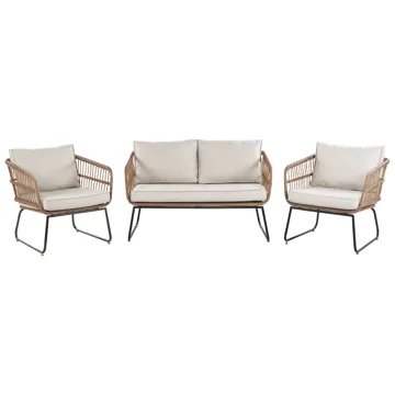 Loungegruppe Ravello - beige - Havemøbler - Loungemøbler - Sofagrupper udendørs