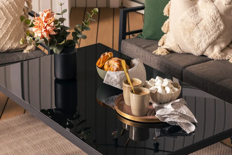 Ariany Sofagruppe - Sort/Grå - Havemøbler - Loungemøbler - Loungesæt