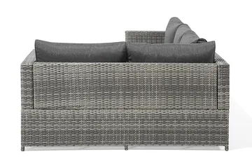 Avola Loungegruppe 212 cm - Grå - Havemøbler - Loungemøbler - Loungesæt