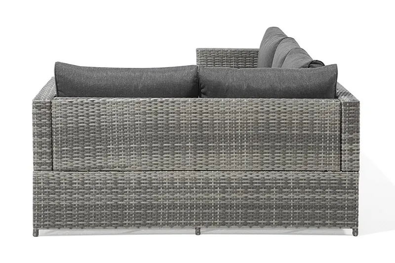 Avola Loungegruppe 212 cm - Grå - Havemøbler - Loungemøbler - Loungesæt