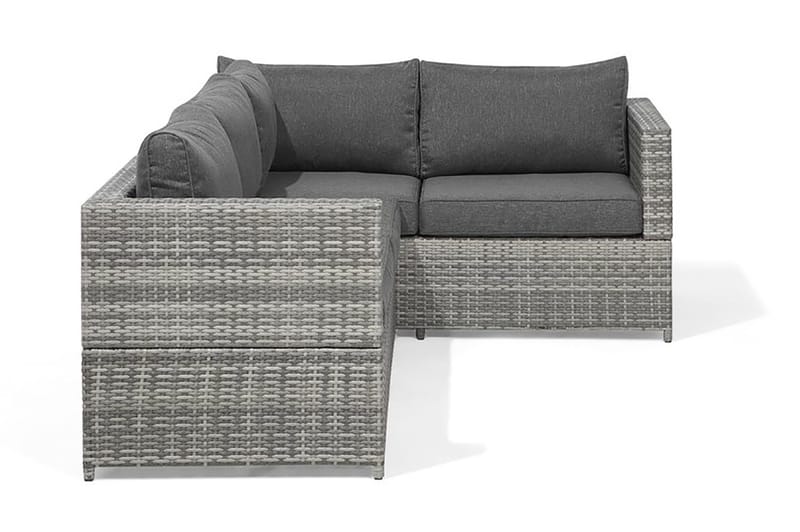 Avola Loungegruppe 212 cm - Grå - Havemøbler - Loungemøbler - Loungesæt