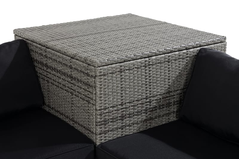Bahamas gruppe grå - Altanmøbler - Sofagrupper udendørs - Loungesæt
