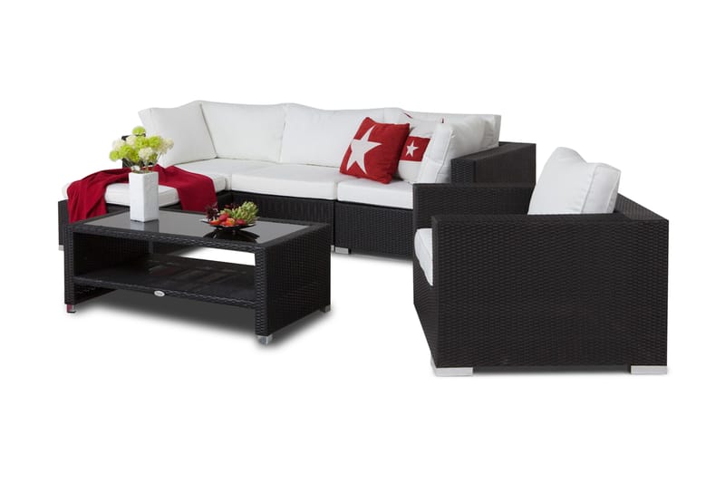 Bahamas Loungegrupp 4 - Polyrattan - Have - Udendørs miljø - Altan & terrasse - Altanmøbler