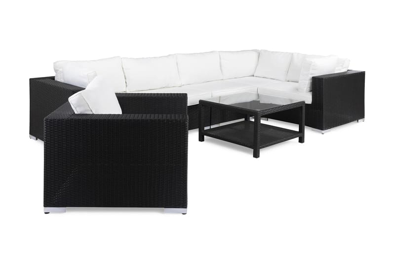 Bahamas Loungegrupp 4 - Polyrattan - Have - Udendørs miljø - Altan & terrasse - Altanmøbler