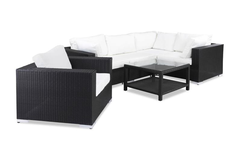 Bahamas Loungegrupp 4 - Polyrattan - Have - Udendørs miljø - Altan & terrasse - Altanmøbler