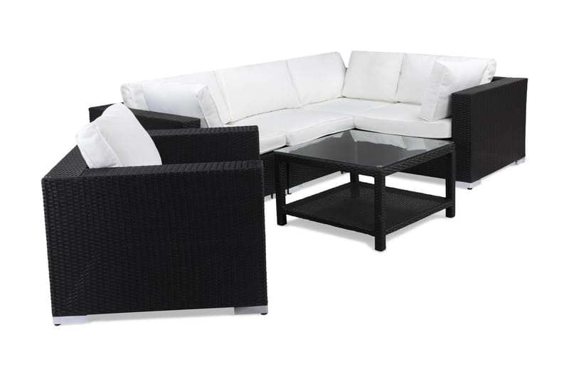 Bahamas Loungegrupp 4 - Polyrattan - Have - Udendørs miljø - Altan & terrasse - Altanmøbler