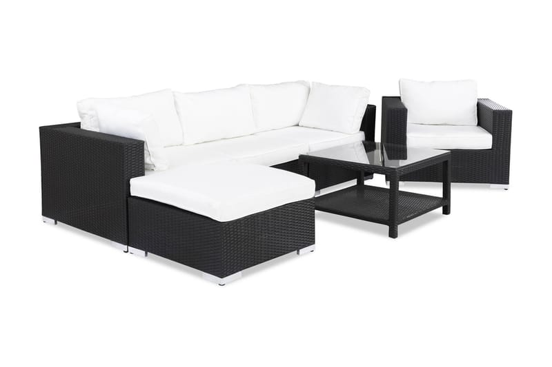 Bahamas Loungegrupp 4 - Polyrattan - Altanmøbler - Sofagrupper udendørs - Loungesæt