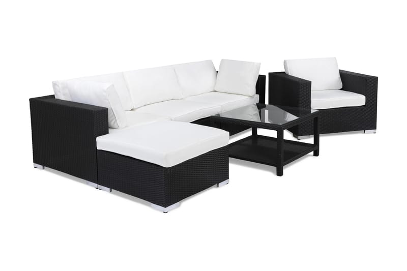 Bahamas Loungegrupp 4 - Polyrattan - Altanmøbler - Sofagrupper udendørs - Loungesæt