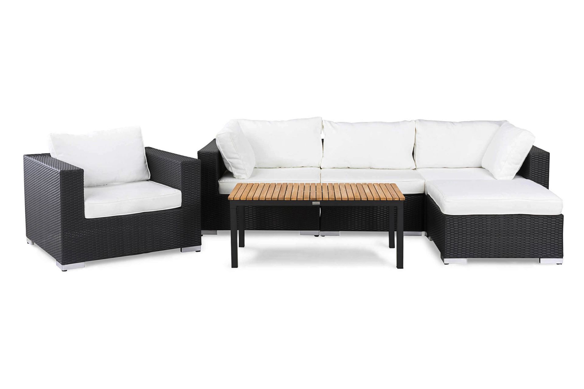 Bahamas Loungegrupp 4 - Polyrattan - Have - Udendørs miljø - Altan & terrasse - Altanmøbler