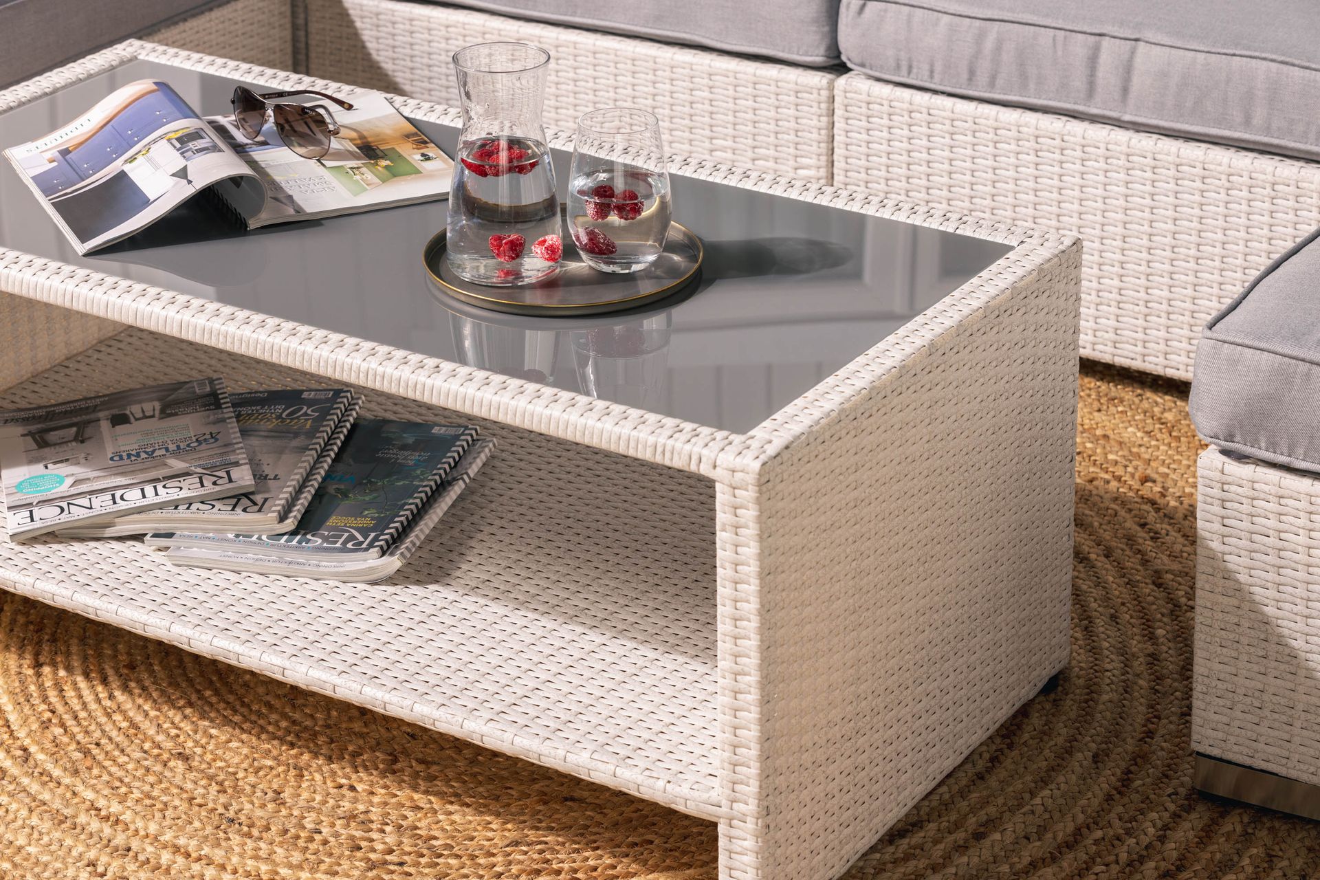 Bahamas Loungegrupp 4 - Polyrattan - Have - Udendørs miljø - Altan & terrasse - Altanmøbler